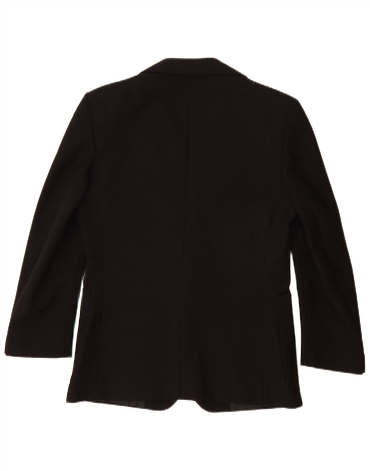 Renoma Herren 2-Knopf-Blazerjacke EU 46 Small Schwarz