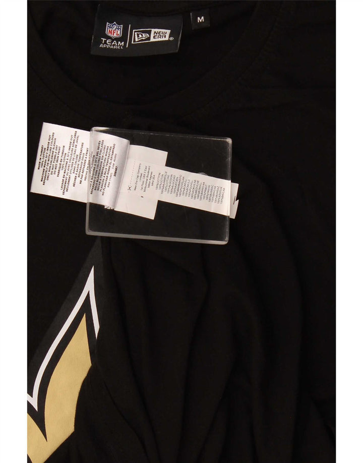 NFL Herren-Grafik-T-Shirt aus mittelschwarzer Baumwolle