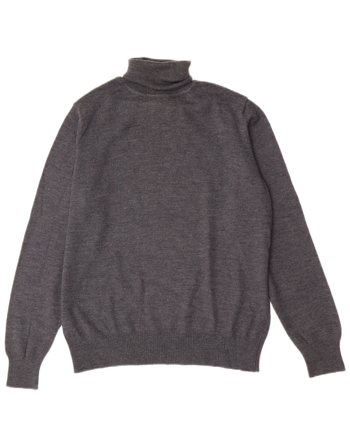 Rollkragenpullover für Herren von Zara, Mittelgrau