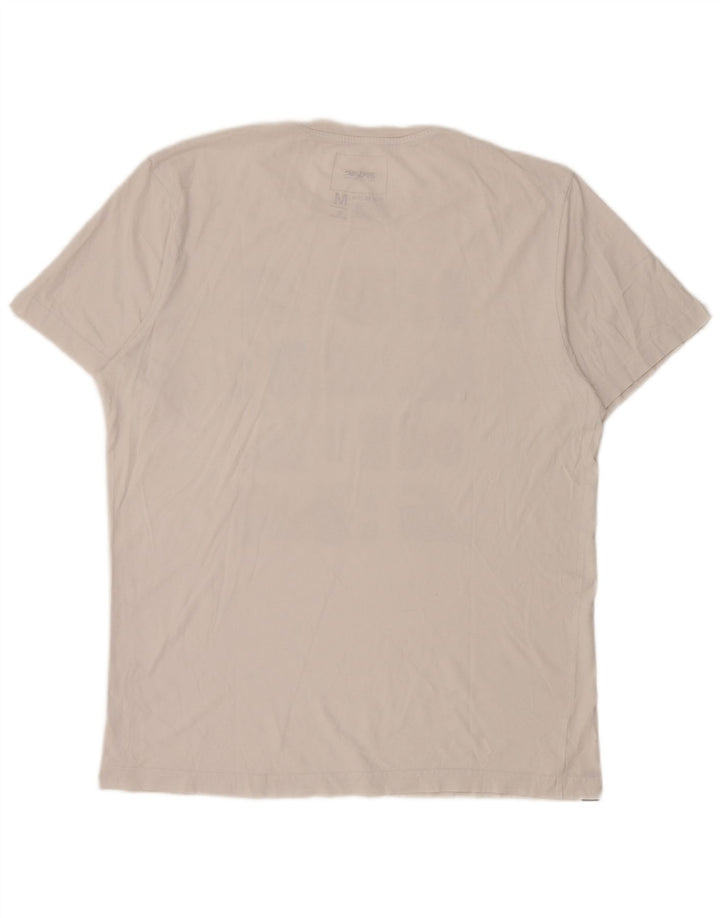 Rip Curl Herren Grafik-T-Shirt-Oberteil Mittelweiß