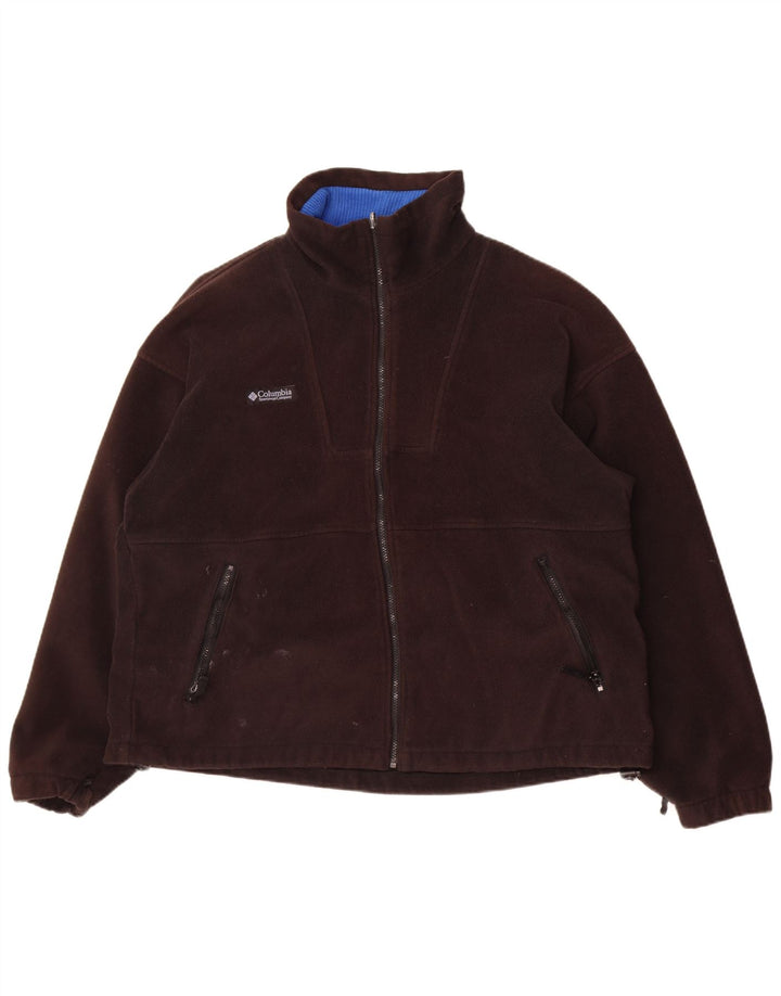 Columbia Herren Fleecejacke UK 42 XL Schwarz