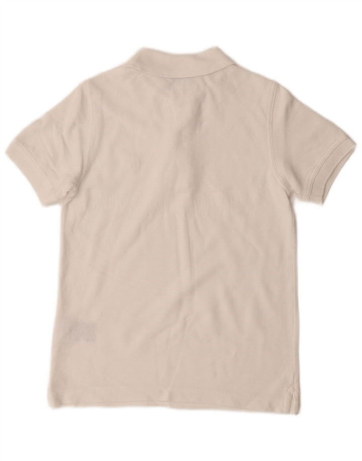 Benetton Poloshirt für Jungen, 7–8 Jahre, mittelweiße Baumwolle