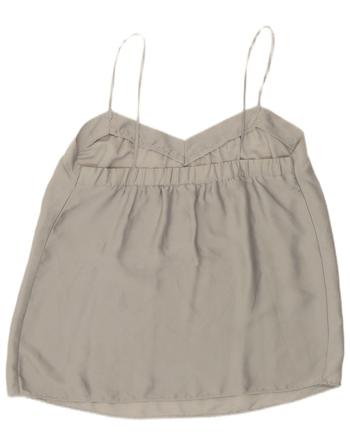 Benetton Damen Cami Top UK 8 Small Grau