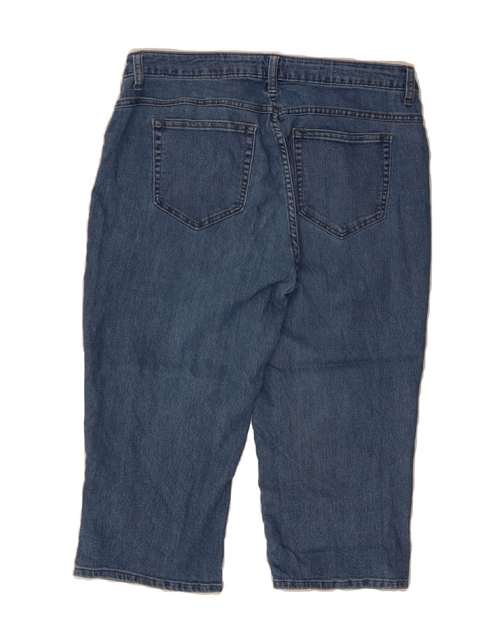 LEE Womens Riders Capri Jeans US 14 Large W32 L18 Blue Cotton Vintage Lee and Second-Hand Lee from Messina Hembry 