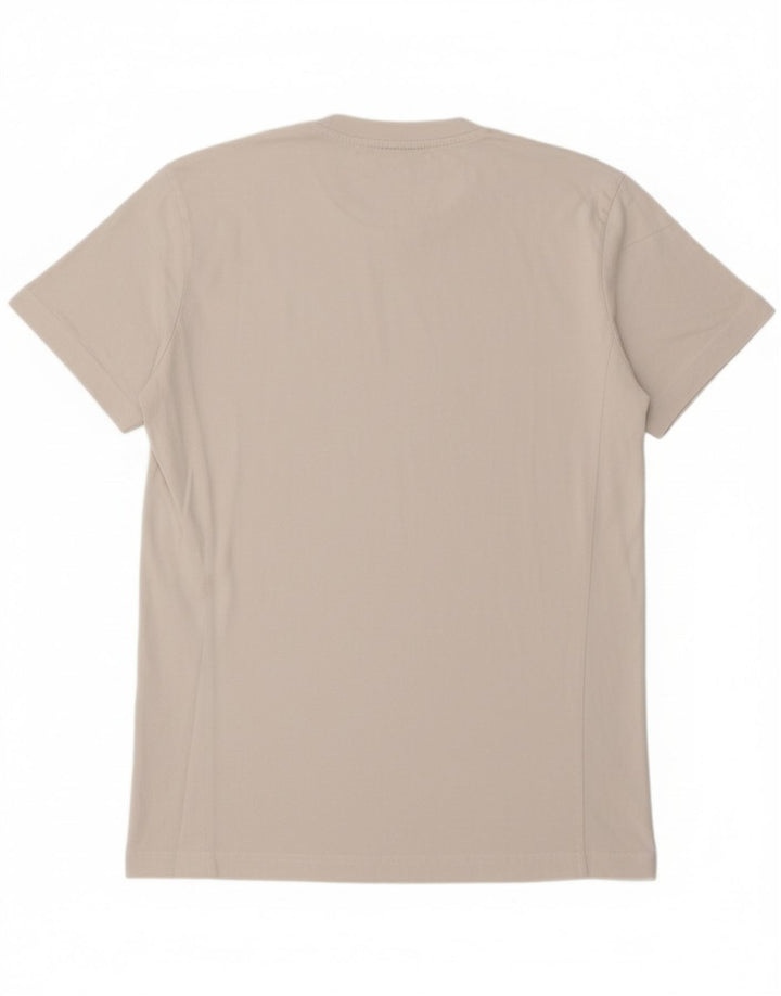 DIESEL Mens Graphic T-Shirt Top Medium White Cotton