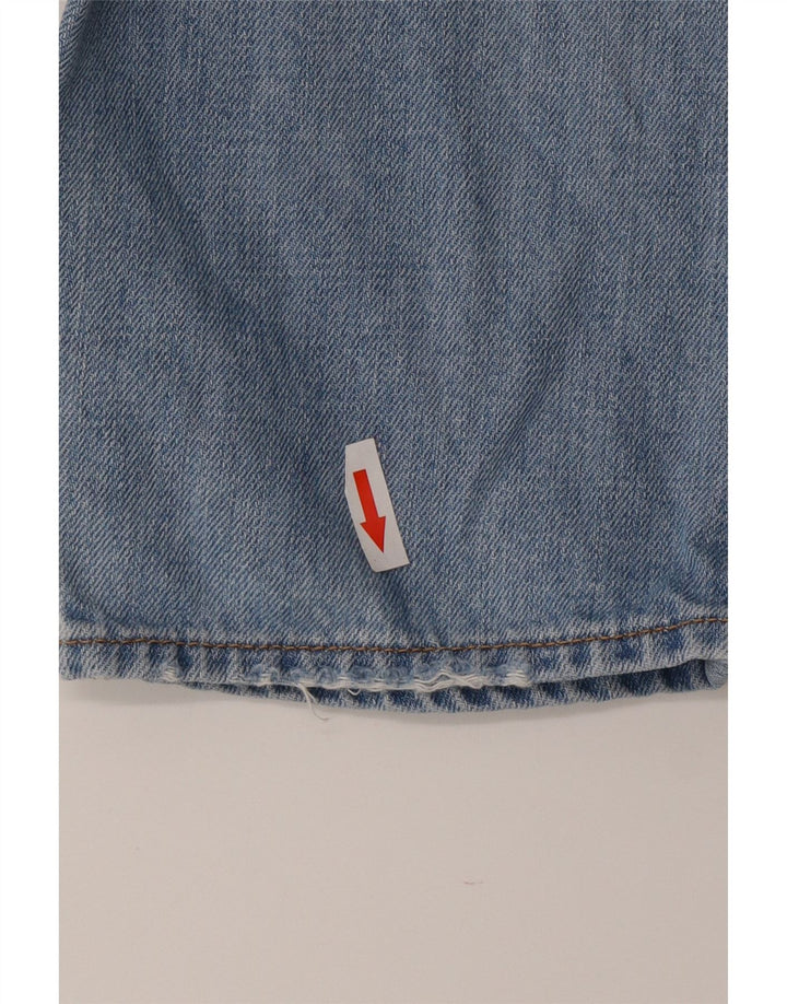Armani Herren Slim Jeans W32 L30 Blaue Baumwolle