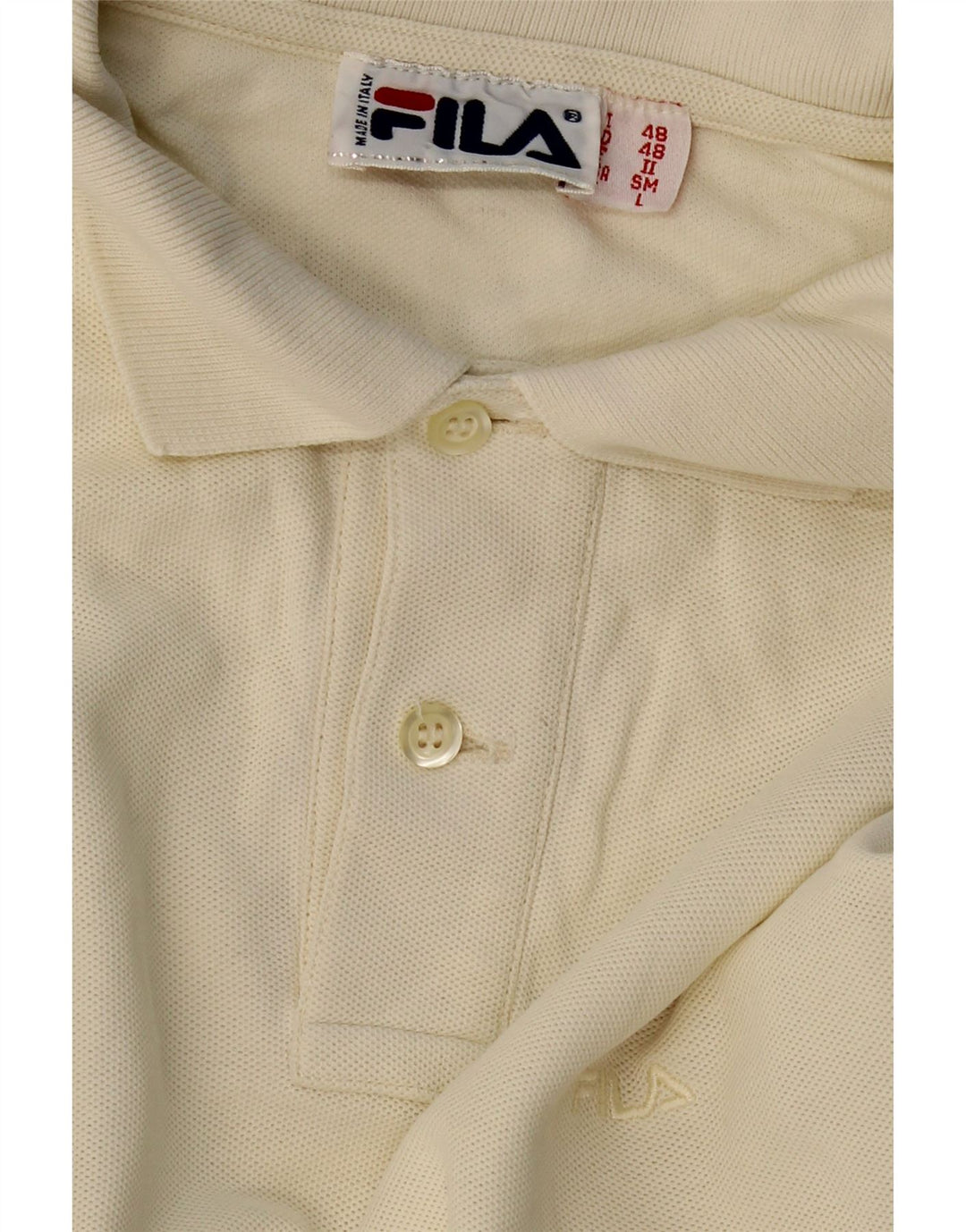 FILA Herren Poloshirt IT 48 Medium Beige