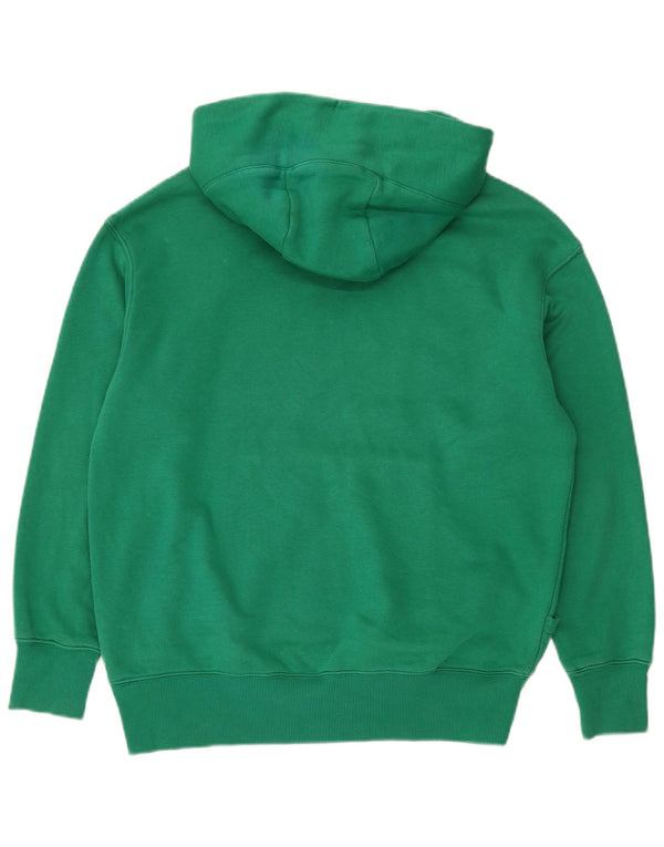 Nike Herren Loose Fit Hoodie Pullover XS Grüne Baumwolle