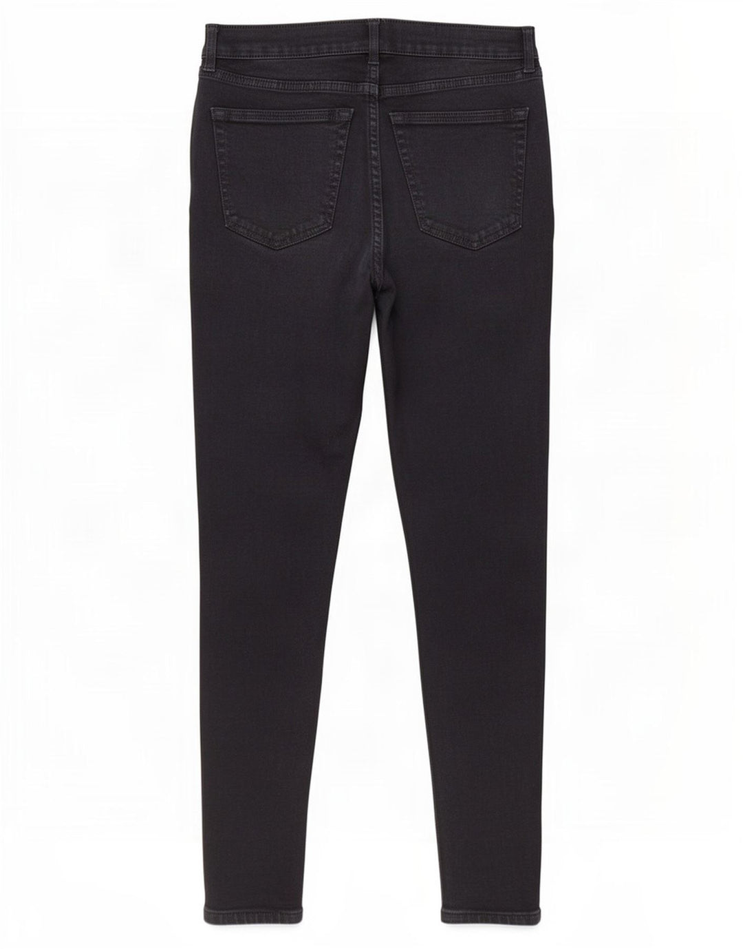 Topshop Damen Skinny Jeans W30 L27 Schwarz Elastan