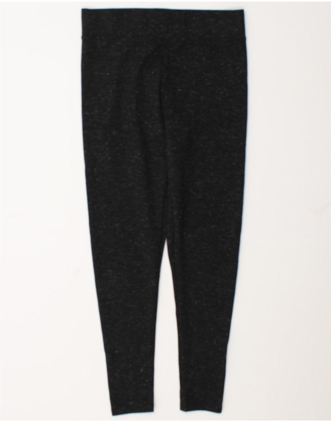 Marks & Spencer Damen Leggings UK 12 Medium W28 L27 Schwarz meliert