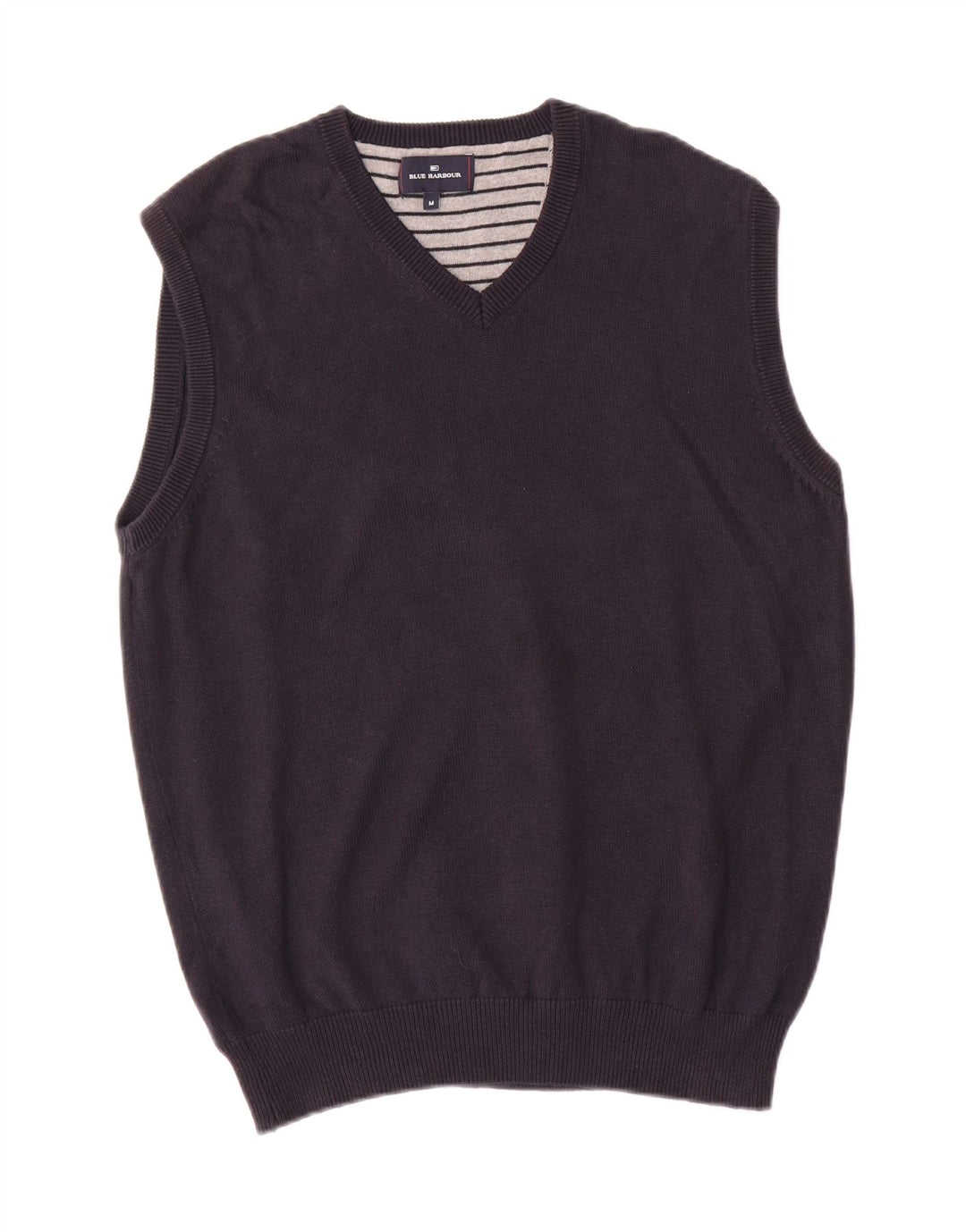 Marks & Spencer Herren-Tanktop „Harbor“, mittelblau, Baumwolle, Marineblau