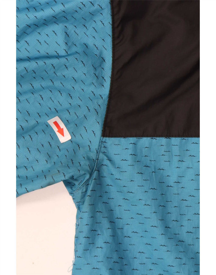 The North Face Herren-Regenjacke mit Kapuze, klein, blau, Polyester