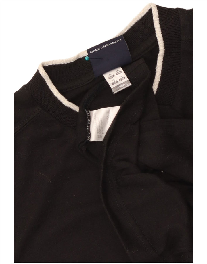 Umbro Herren Weste Top XL Schwarz Polyester Sport