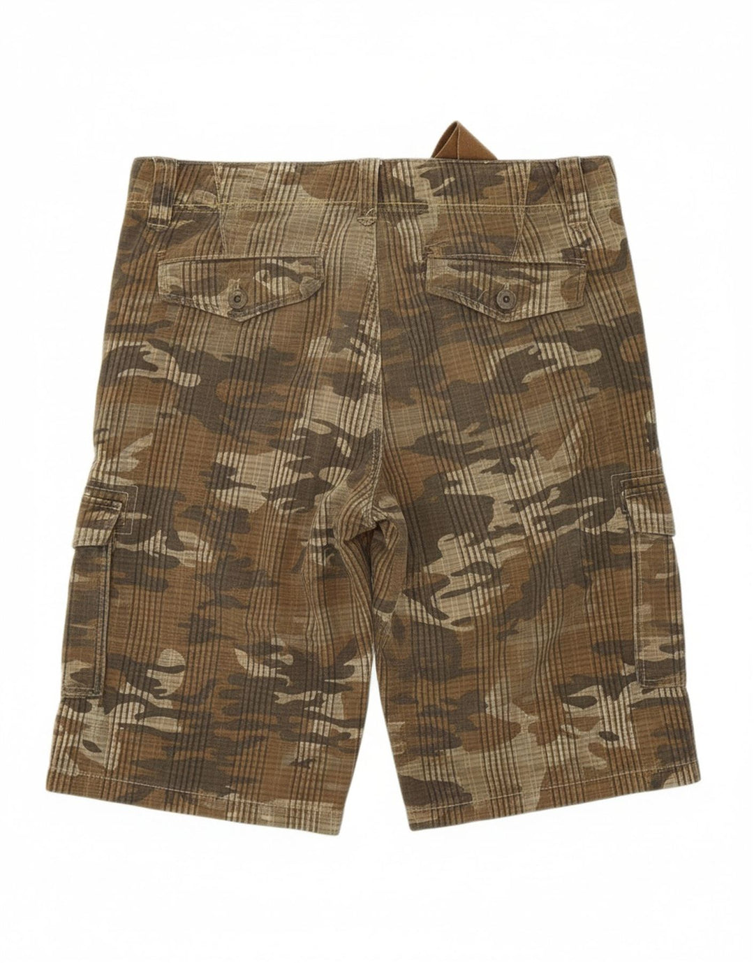O'NEILL Mens Cargo Shorts W29 Small Khaki Camouflage Cotton