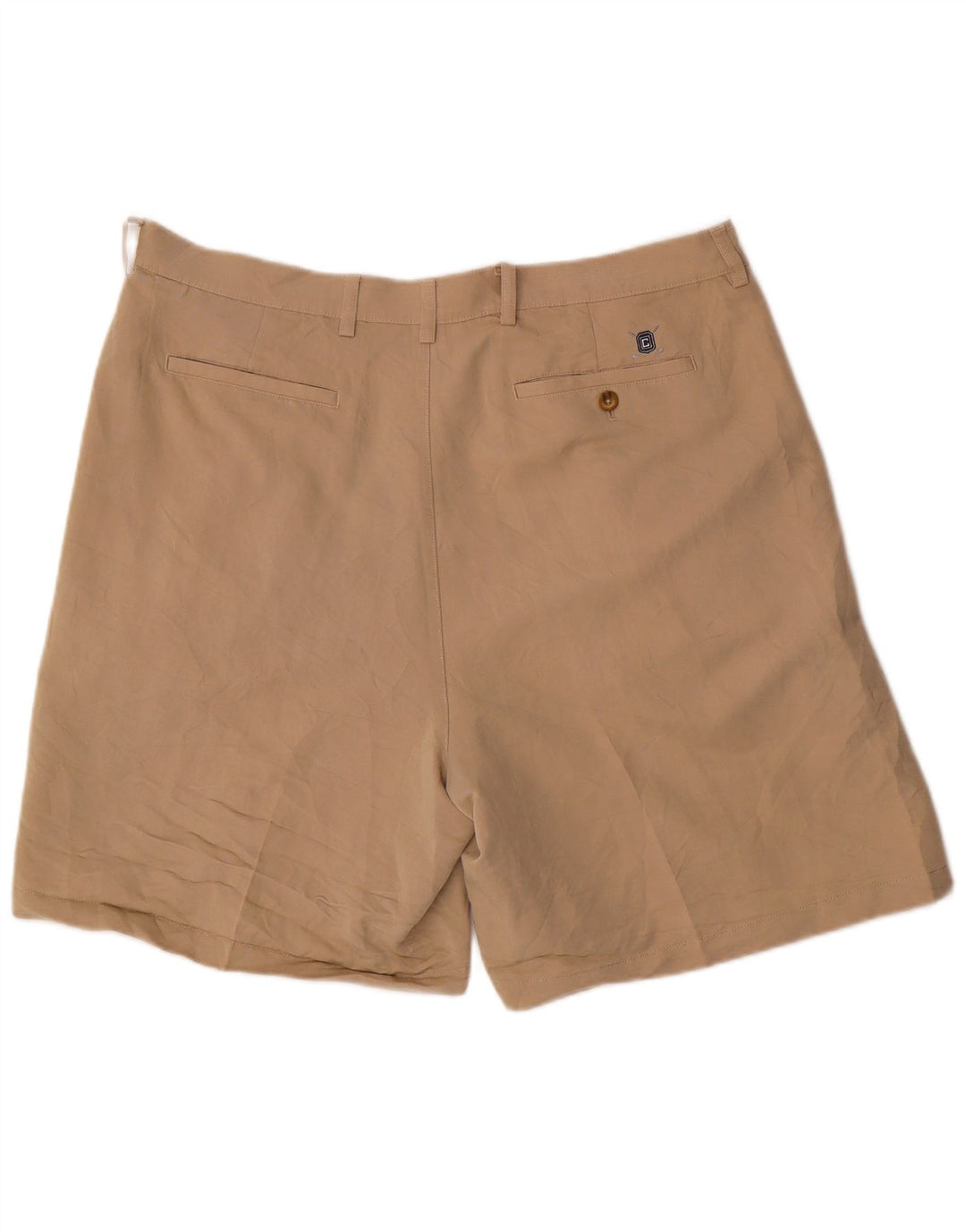 Chaps Herren Chino-Shorts W40 XL Beige Rayon