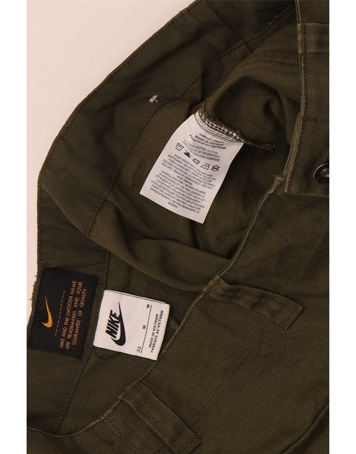 Nike Herren Cargo Shorts W32 Mittel Khaki Baumwolle