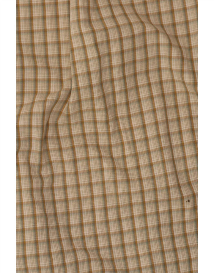 Wrangler Herrenhemd, groß, beige kariert