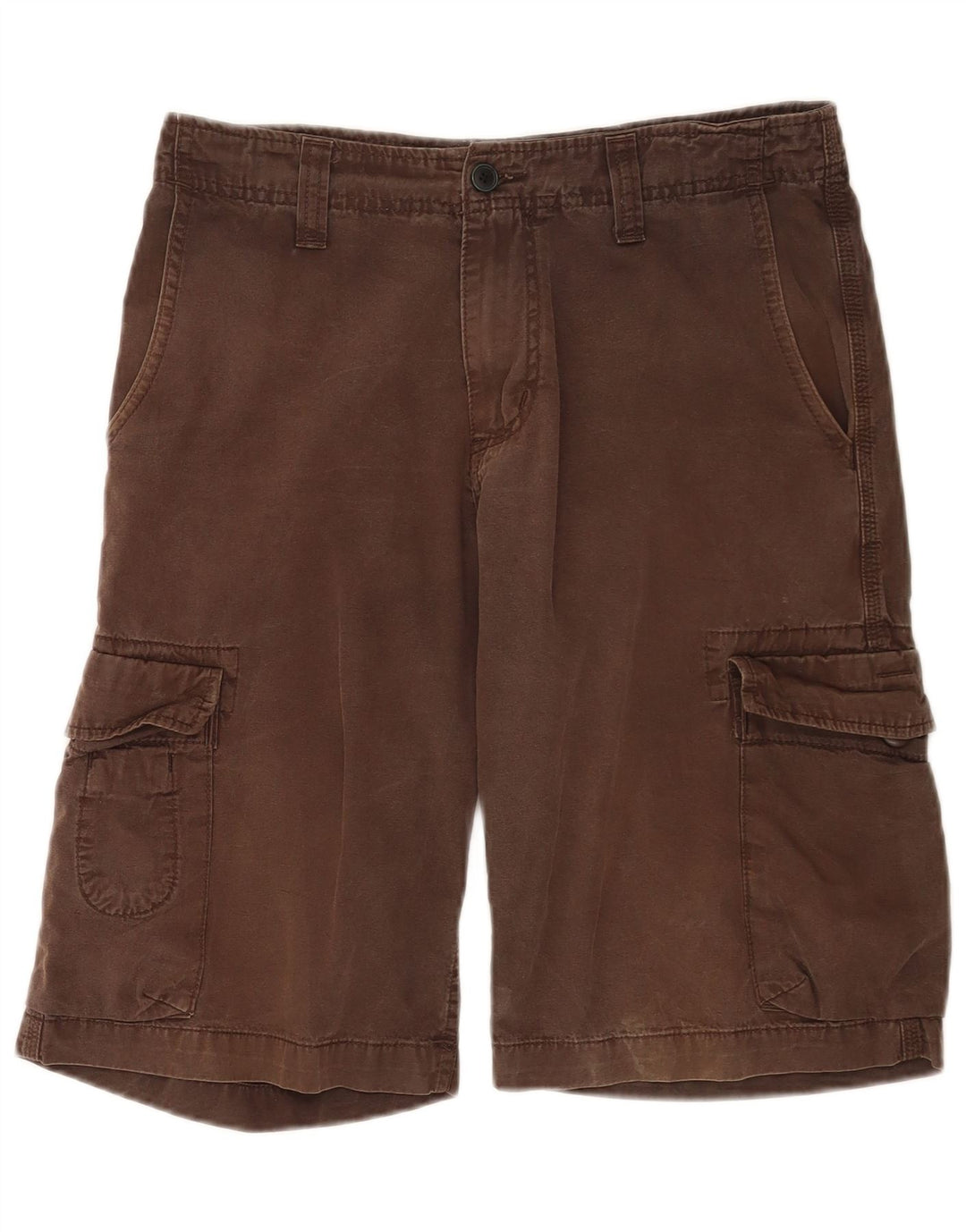 Carhartt Herren Cargo-Bermudashorts W30 mittelbraune Baumwolle