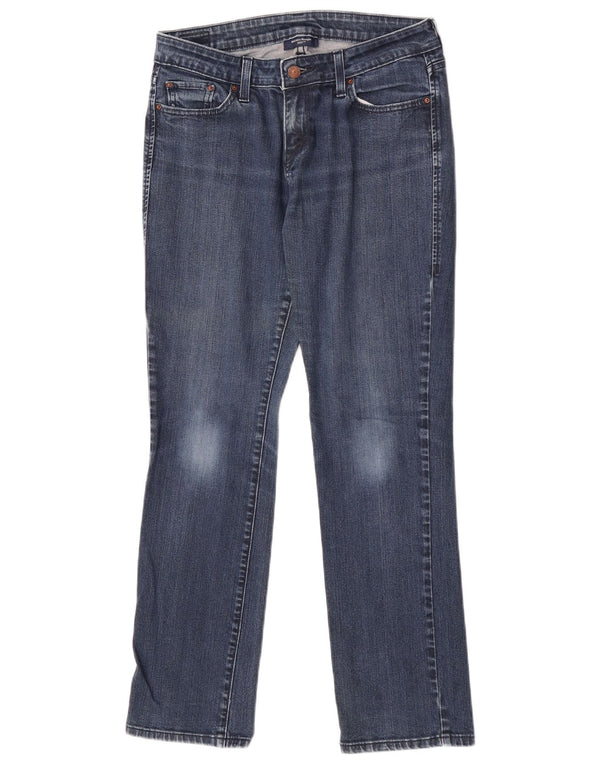 Levi's Damen 552 Mid Rise Straight Jeans US 6 Medium W28 L28 Blaue Baumwolle