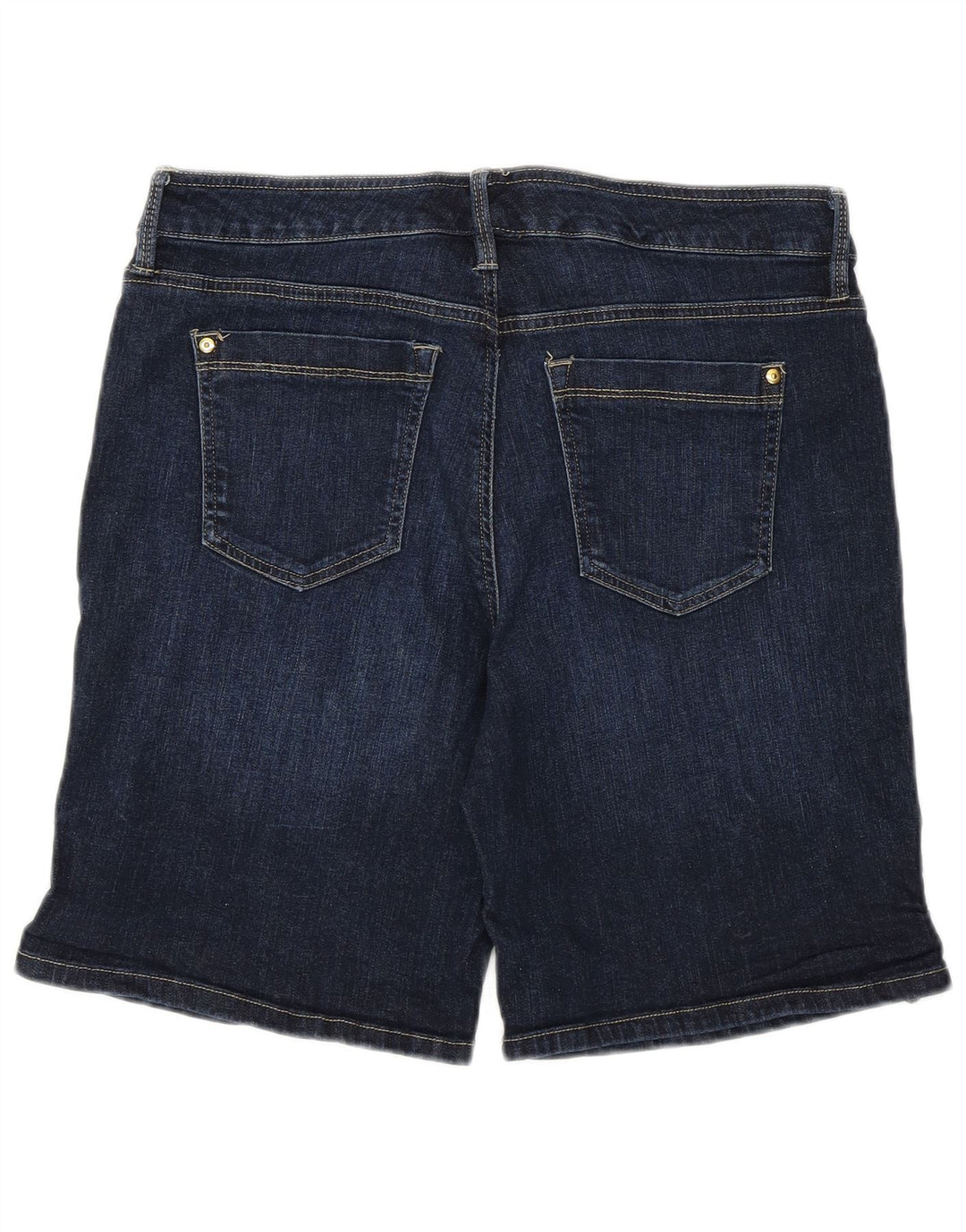 DKNY Womens Denim Shorts US 14 Large W32  Navy Blue Cotton