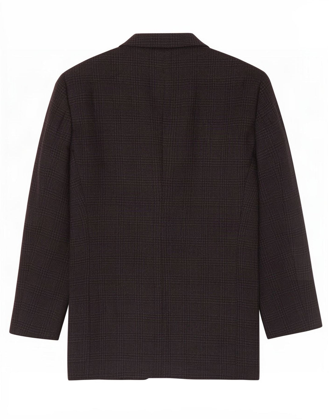 Armani Collezioni Herren 2-Knopf-Blazerjacke UK 38 Mittelgrauer Hahnentritt