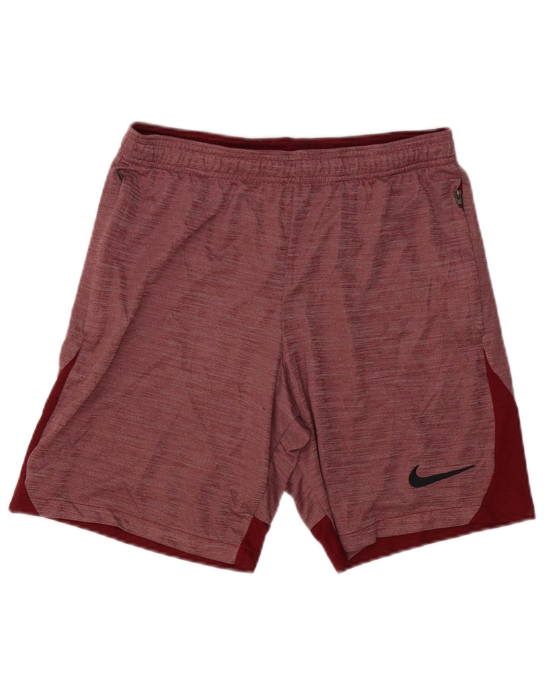 NIKE Herren Dri Fit Slim Fit Sportshorts Medium Burgund Colourblock