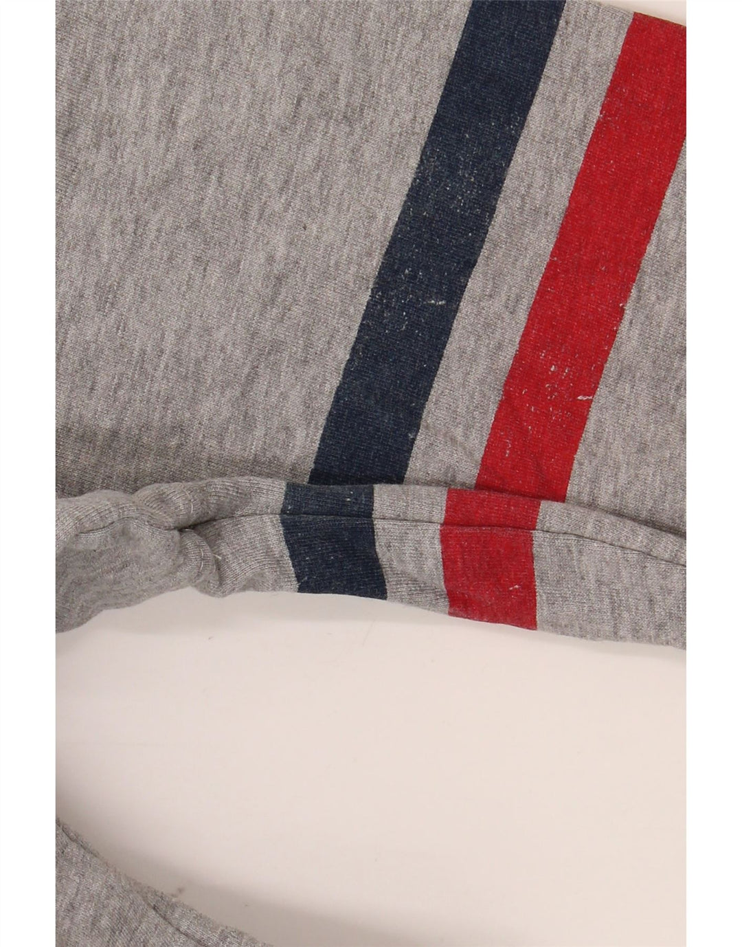 LOTTO Herren-Sweatshirt mit Grafik, groß, grau gestreift, Baumwolle