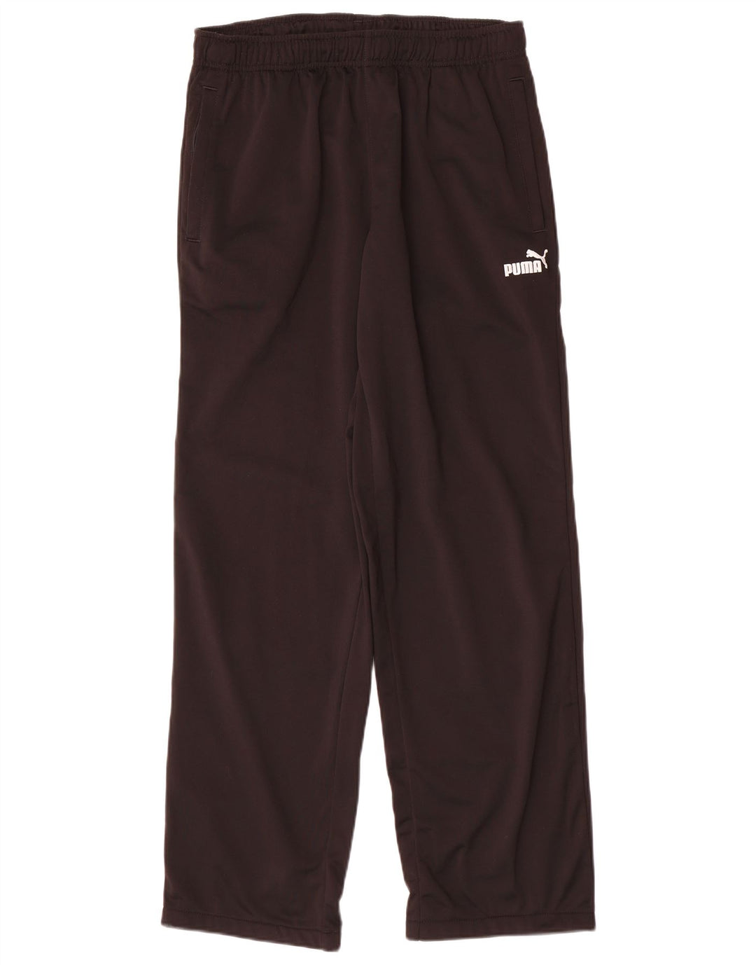 Puma Herren-Trainingshose, groß, aus schwarzem Polyester
