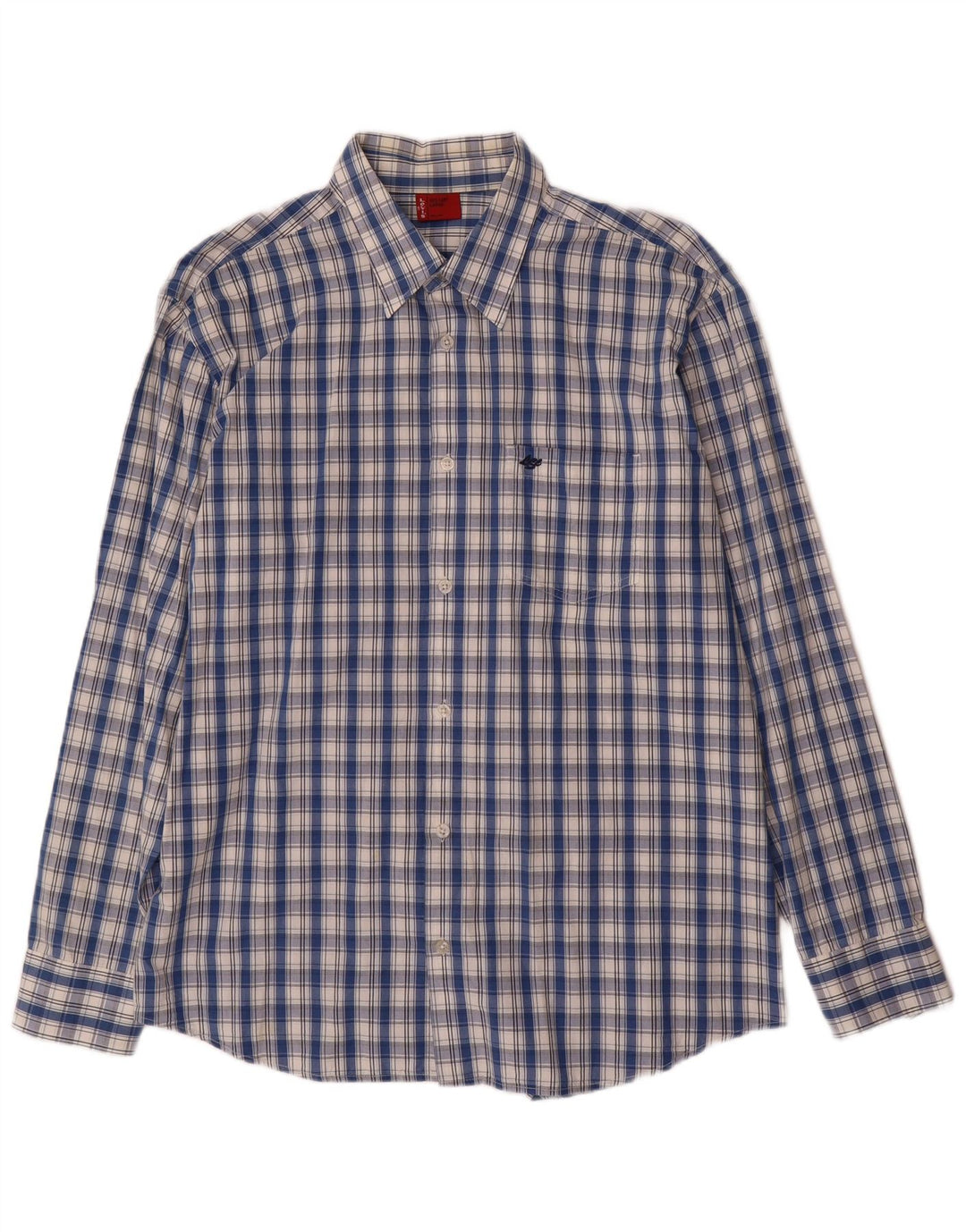 Levi's Herrenhemd, groß, blau kariert