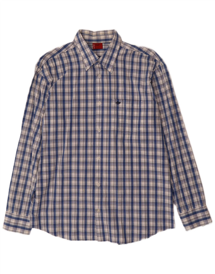 Levi's Herrenhemd, groß, blau kariert