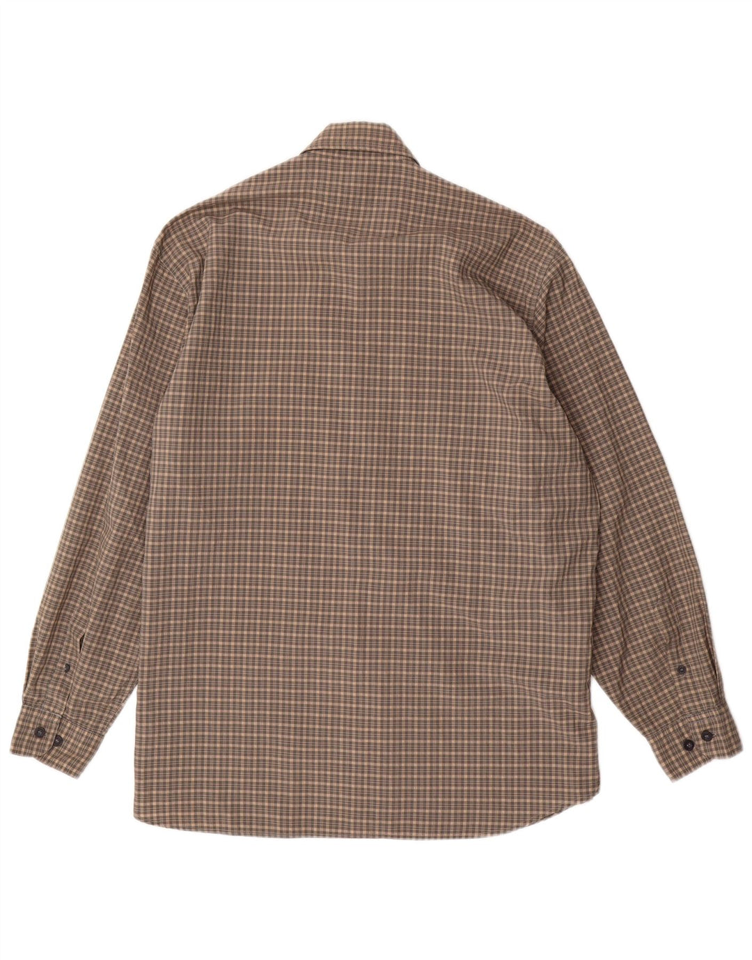 Bailo Herrenhemd, Größe 41, groß, grau kariert, Polyamid