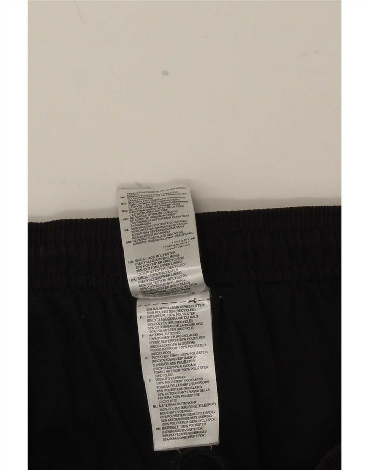 Adidas Herren-Trainingshose, groß, aus schwarzem Polyester