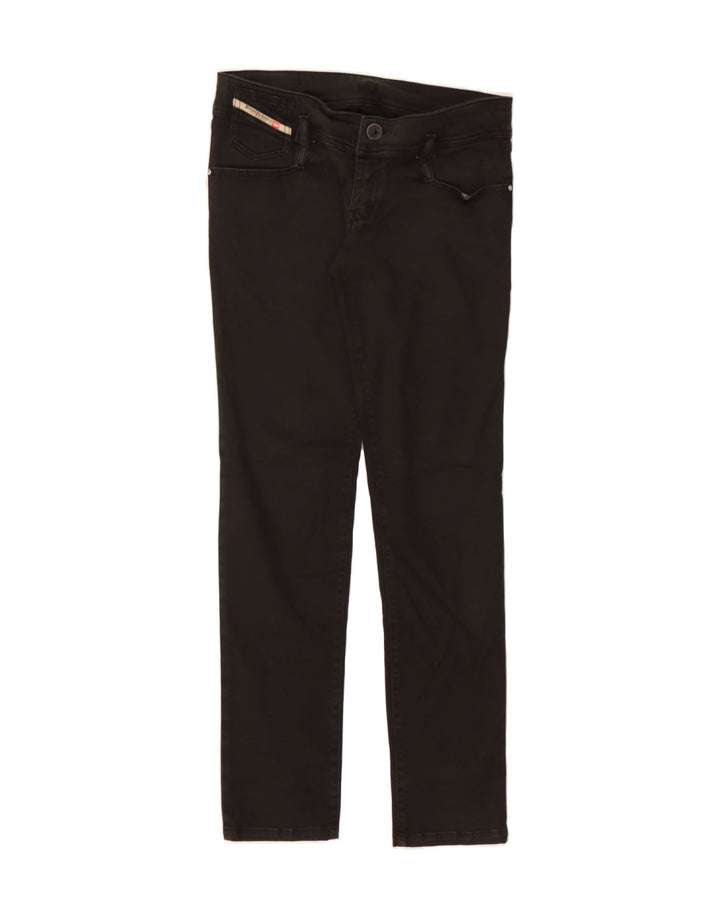 DIESEL Womens Skinny Jeans W29 L32 Black Cotton Vintage Diesel and Second-Hand Diesel from Messina Hembry 