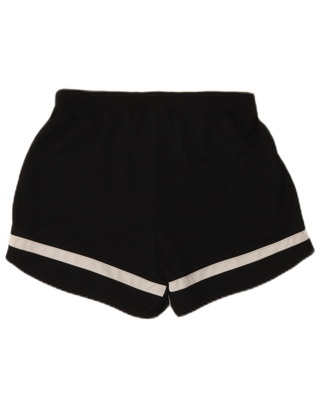 Nike Damen Sportshorts UK 8 Small Schwarz Colourblock Polyester