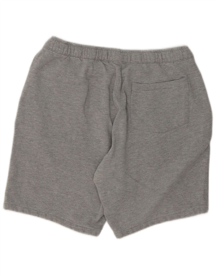 French Connection Herren-Sportshorts aus mittelgrau meliertem Polyester