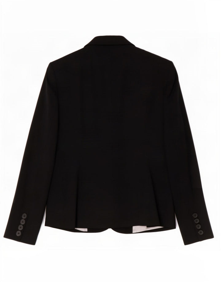 Benetton Damen-Blazer mit 2 Knöpfen, IT 46, große marineblaue Wolle