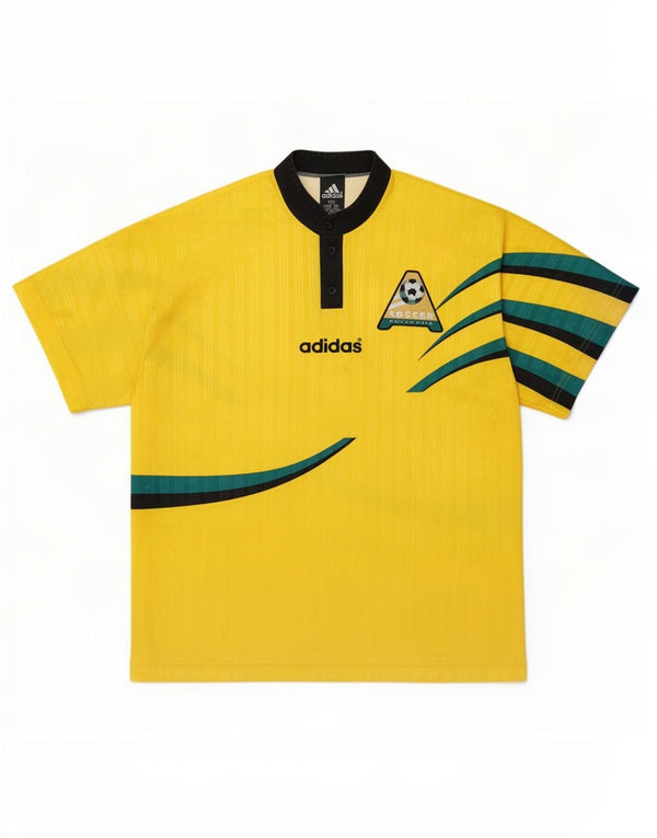 Adidas Herren Australien 1996–1998 Heim-Fußballtrikot, Größe S, Gelb