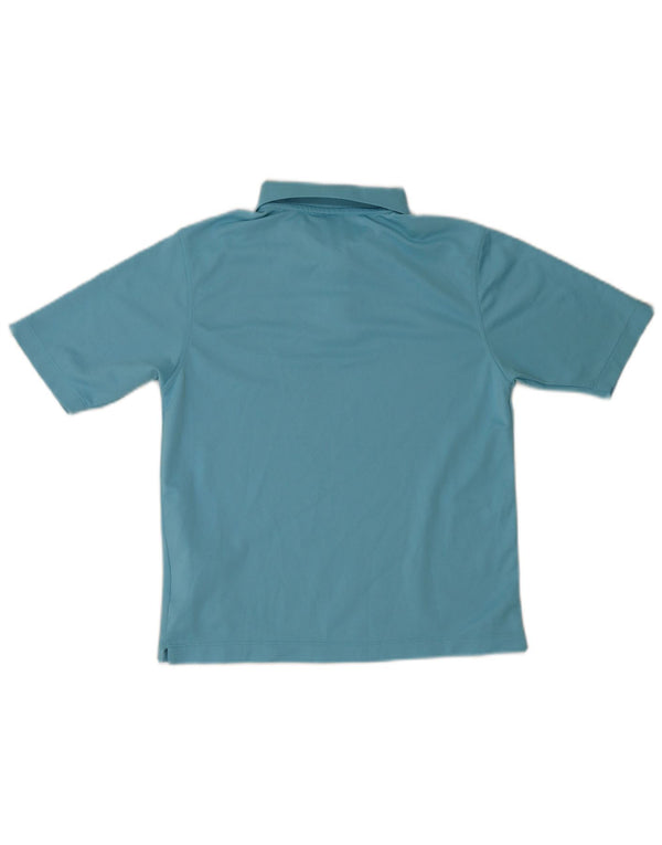 Nike Poloshirt für Jungen, 12–13 Jahre, groß, blau, Polyester, Sport