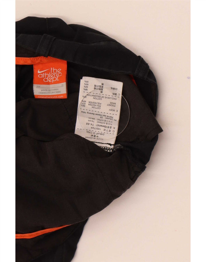 Nike Herren Chino-Shorts, Größe S, W28, Schwarz, Baumwolle