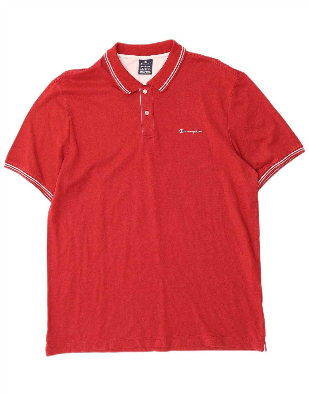 CHAMPION Herren Poloshirt 3XL Rot
