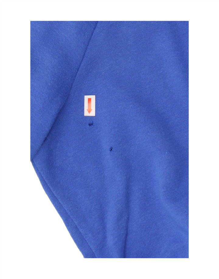 UNDER ARMOUR Mens Hoodie Jumper XL Blue Cotton Vintage Under Armour and Second-Hand Under Armour from Messina Hembry 