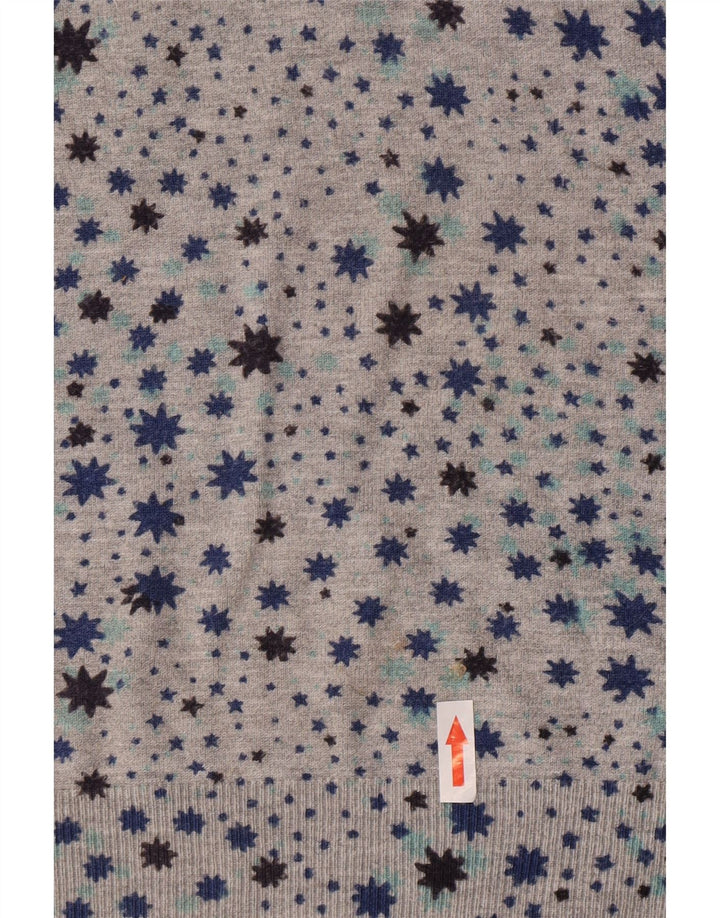 Marks & Spencer Damen Pullover mit Rundhalsausschnitt, UK 12, Mittelgrau