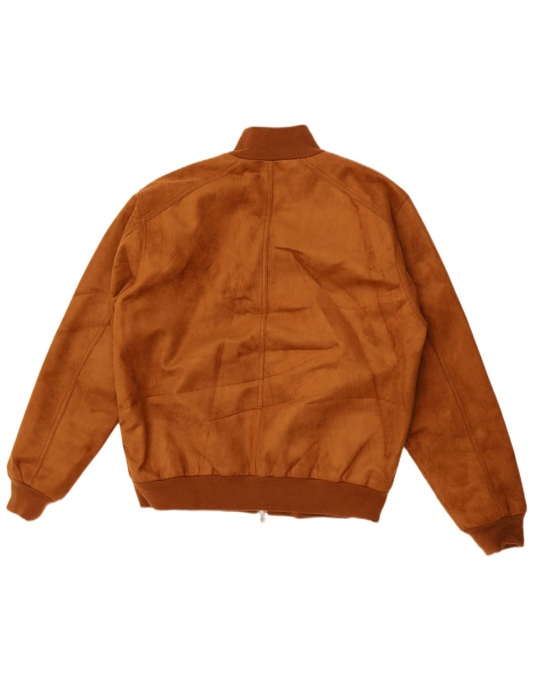 Reportage Herren Wildleder Bomberjacke UK 40 Large Braun