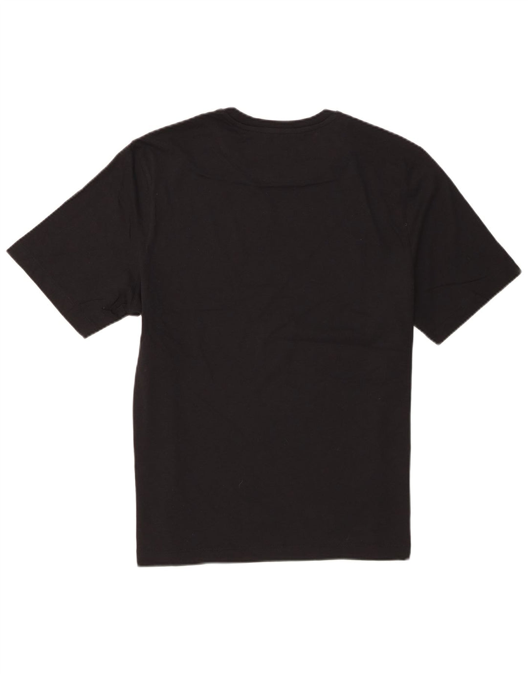 Ted Baker Herren-T-Shirt mit normaler Passform, Größe 4, groß, schwarze Baumwolle