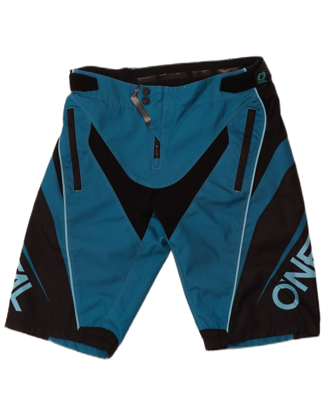 O'NEAL Herren-Cargoshorts mit Grafik, groß, blaues Farbblock-Polyester