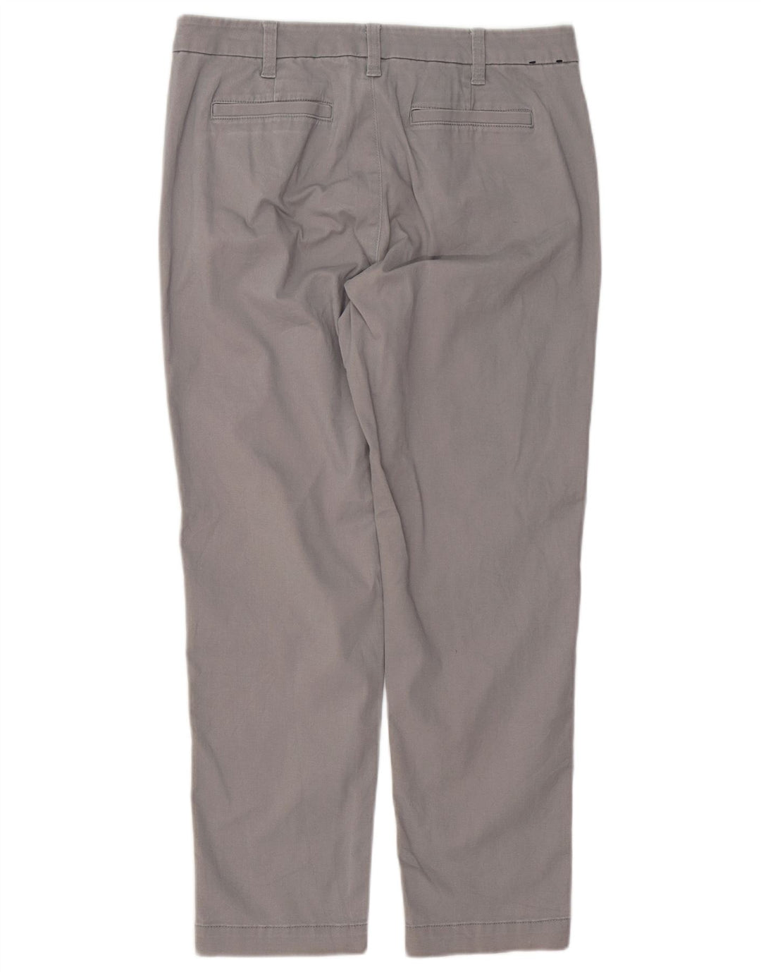 J. CREW Damen Girlfriend Slim Chinohose US 8 Medium W32 L27 Grau