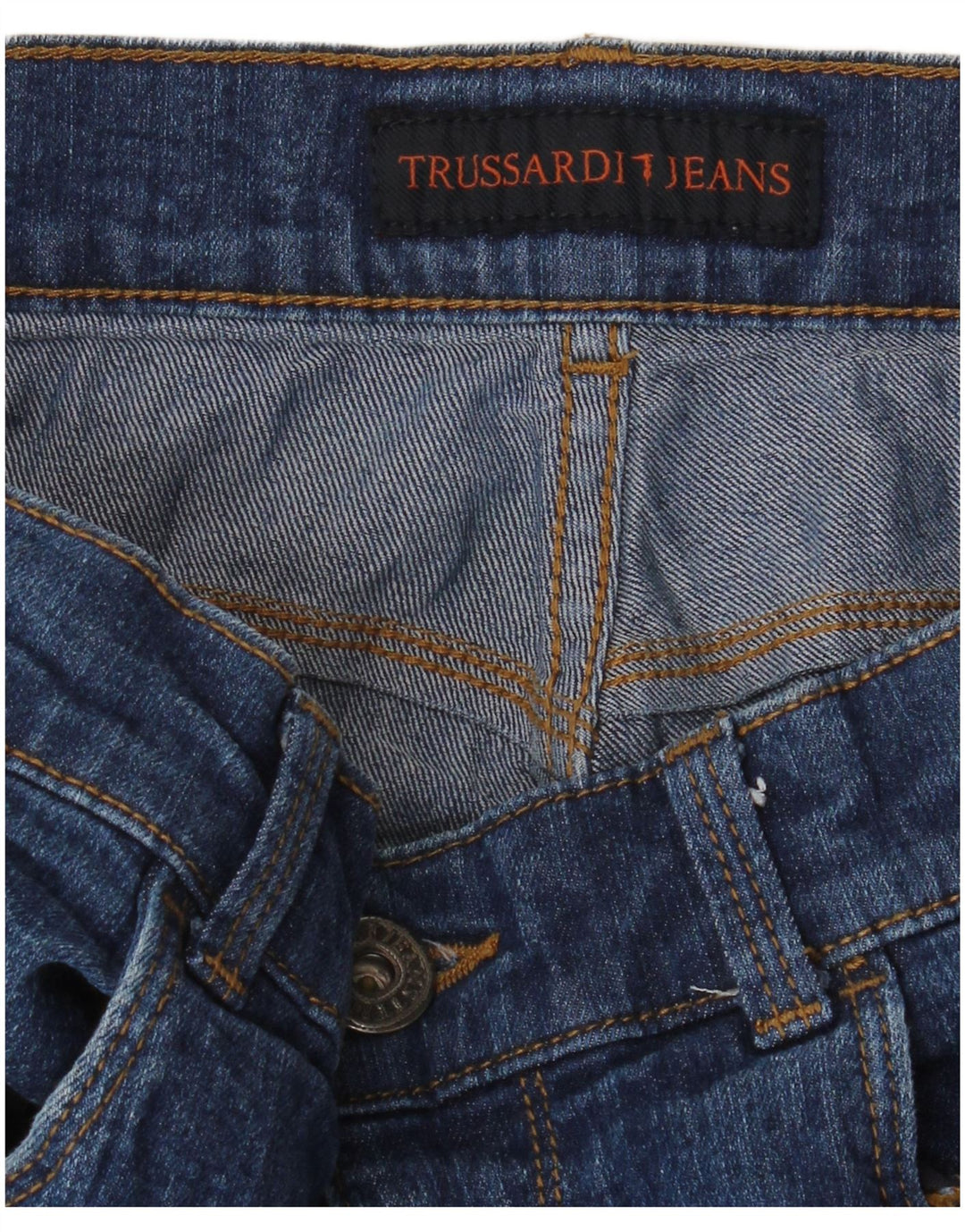 TRUSSARDI Herren Skinny Jeans W34 L33 Blau