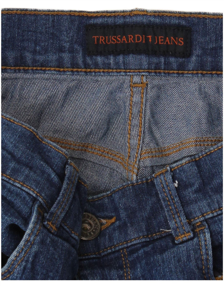 TRUSSARDI Herren Skinny Jeans W34 L33 Blau