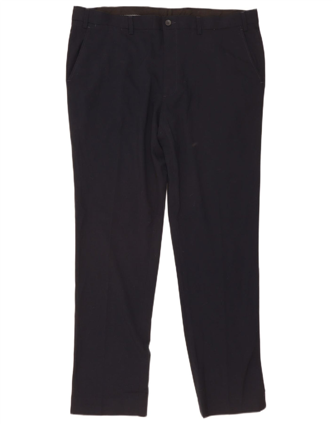 Marks & Spencer Slim Chino-Hose für Herren, W40 L33, Marineblau, Polyester