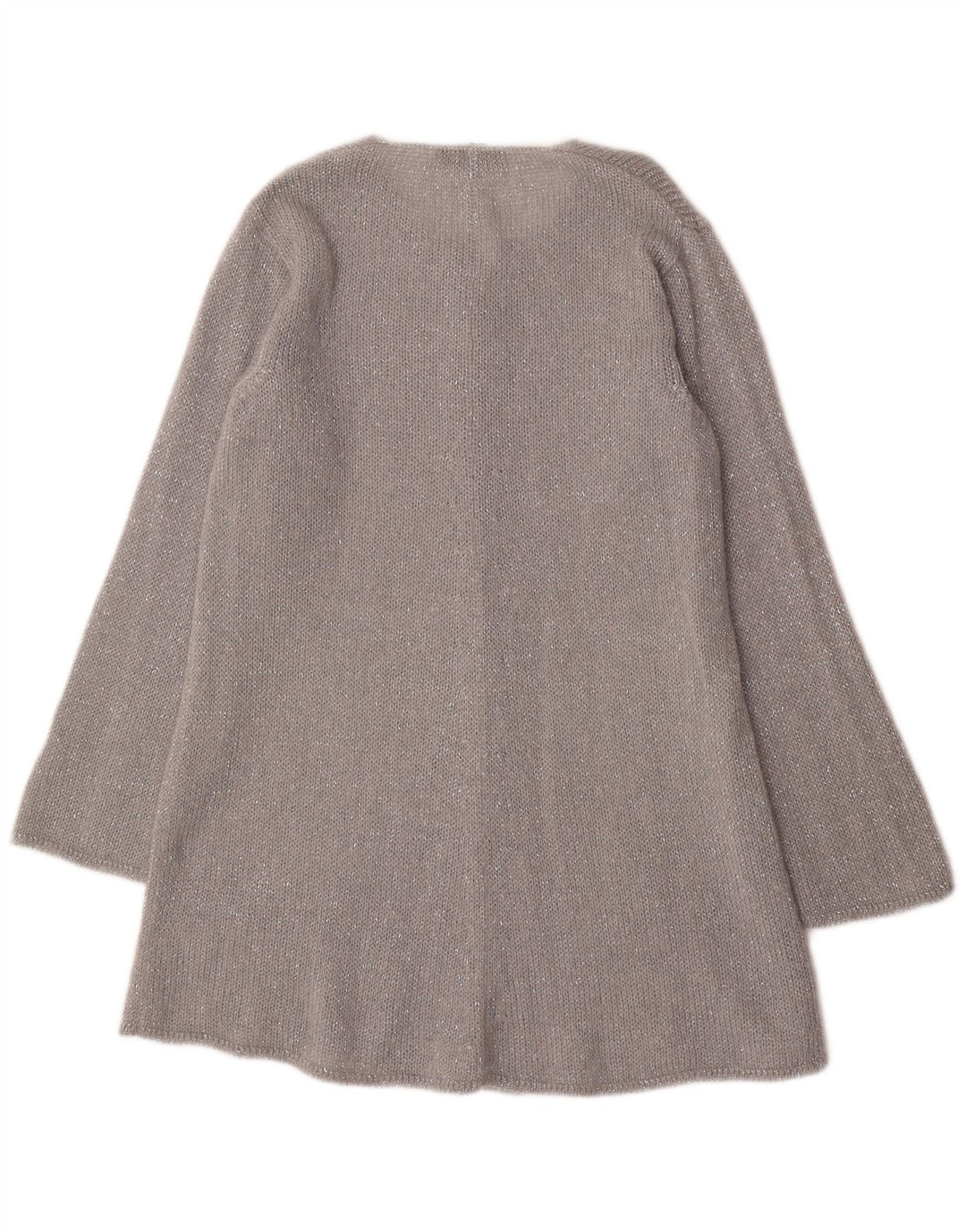 Langer Damen-Cardigan von Oris IT 44 Medium Silver Mohair